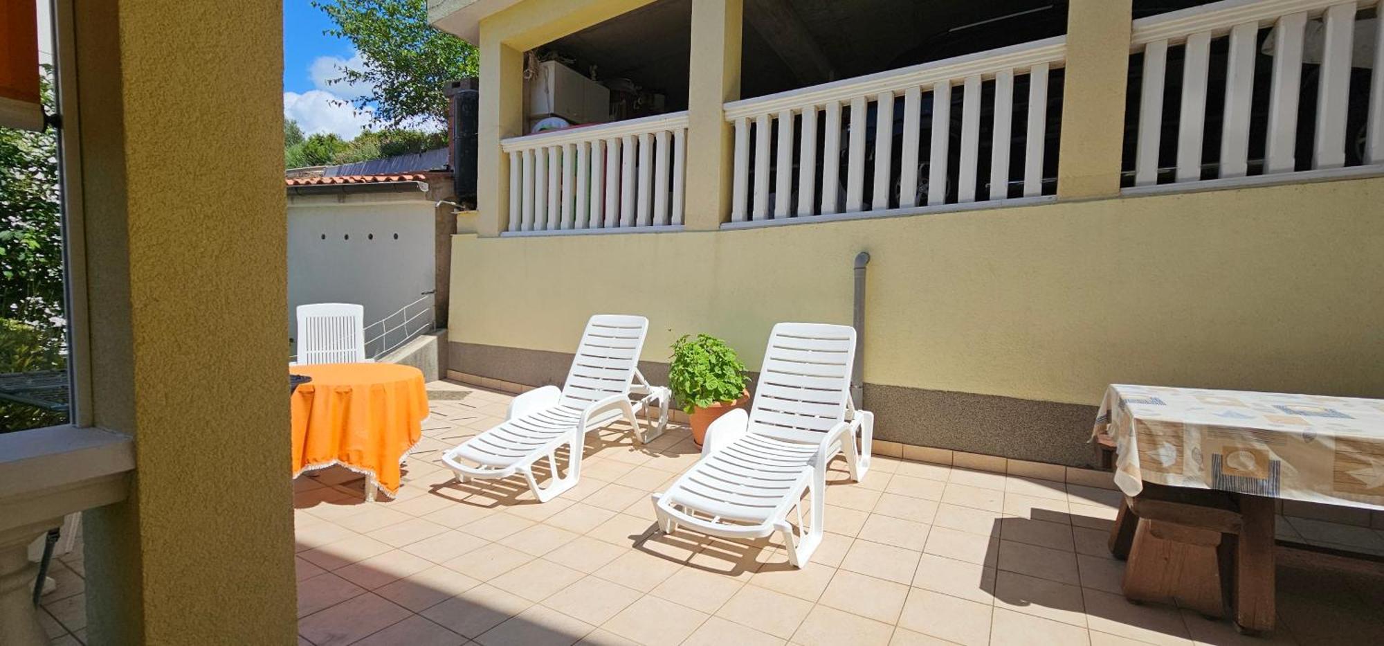 Apartment Marino Krk Town Exteriör bild